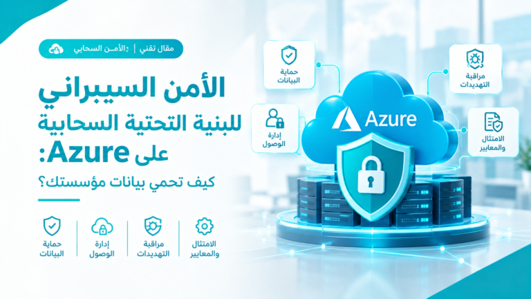 الأمن السيبراني للبنية التحتية السحابية على Azure: كيف تحمي بيانات مؤسستك؟